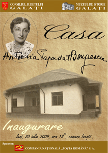 Afiul inaugurrii Casei Hortensia Papadat Bengescu